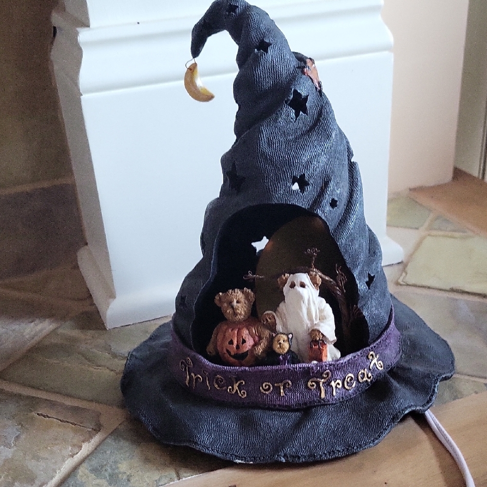 Halloween Trick or Treat Hat for Small Pets - Black
